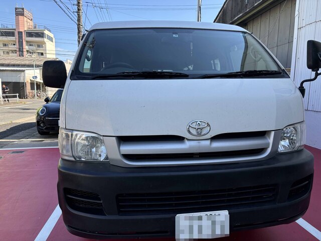 ヘッドライトコーティング塗装　ハイエースバン　CBA-TRH219W (1).jpeg