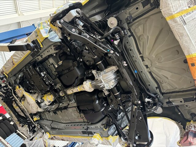 マツダ　CX６０ 下回り防錆塗装 (1).jpg